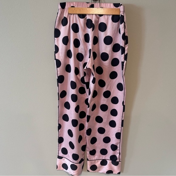 Victoria’s Secret Pink and Black Polka Dot Pajama Pants - Picture 2 of 2